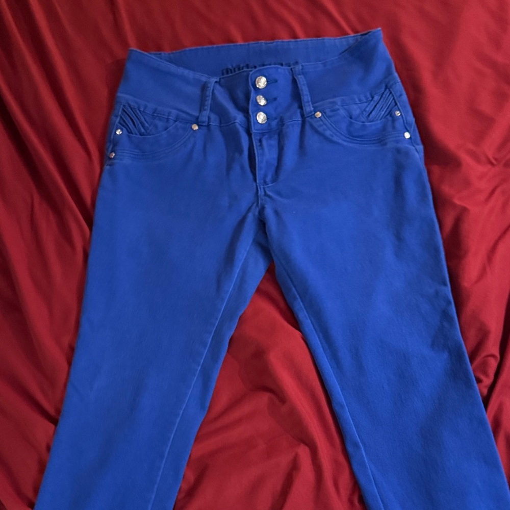 Women's Blue Skinny Jeans